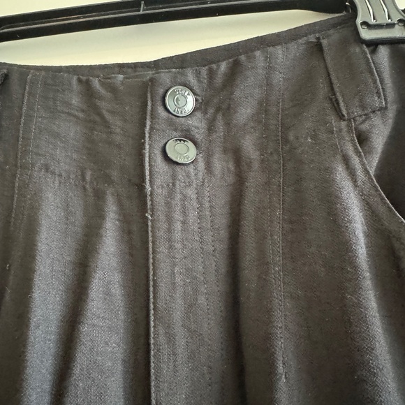 DKNY High Waisted Crinkle Wide Leg Pant New - Picture 3 of 4